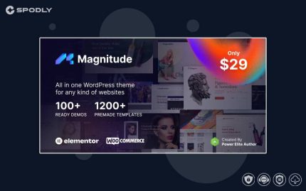 Magnitude – Multi-Purpose Elementor Website & eCommerce Builder WordPress Theme