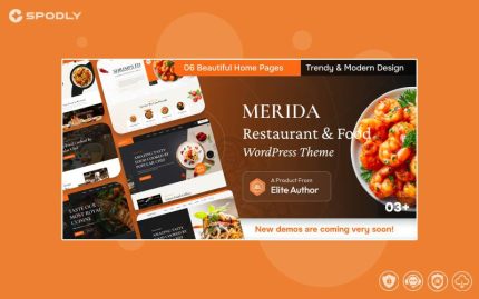 Merida - Restaurant & Food WordPress Theme