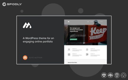 Meth - A Minimal One Page Portfolio Theme