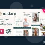 Midare - Senior Care & Medical WordPress Theme