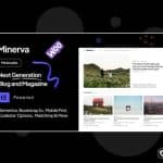 Minerva - Modern Blog WordPress Theme