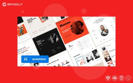 Moonex - Agency & Portfolio WordPress Theme