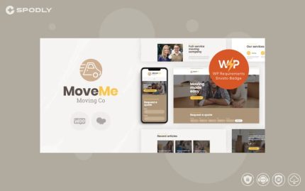 MoveMe | Moving & Storage Relocation Company WordPress Theme