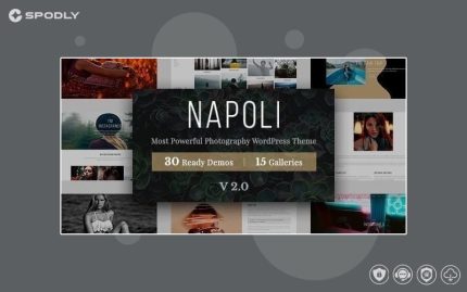 Napoli Photography WordPress Theme