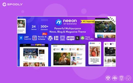 Neeon - WordPress News Magazine Theme
