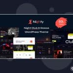 Nighty - Night Club WordPress Theme