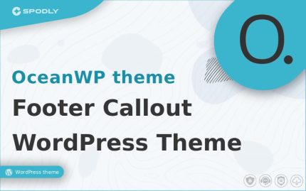OceanWP - Footer Callout - WordPress Theme