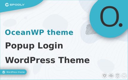 OceanWP - Popup Login - WordPress Theme