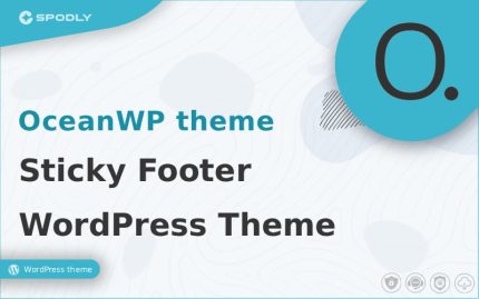 OceanWP - Sticky Footer - WordPress Theme
