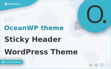 OceanWP - Sticky Header - WordPress Theme