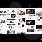 Onnat – Digital Agency & Creative WordPress Theme