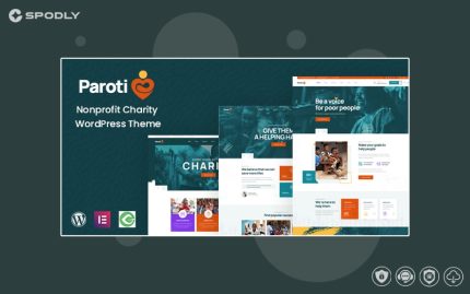 Paroti - Nonprofit Charity WordPress Theme