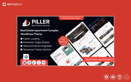 Piller – Real Estate WordPress Theme