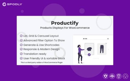 Products Displays For WooCommerce - Productify