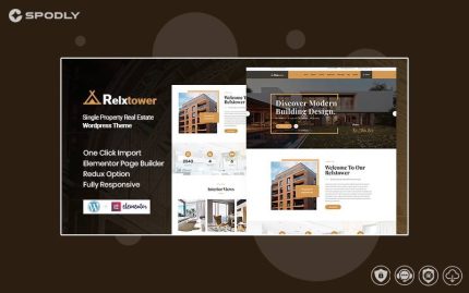 Relxtower - Single Property WordPress Theme