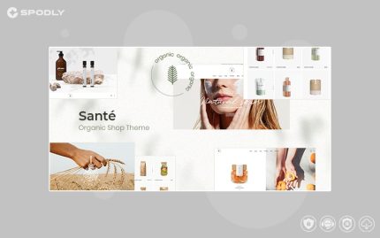 Santé - Organic Shop WordPress Theme