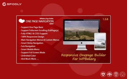 Smart One Page Navigation - Addon For WPBakery Page Builder