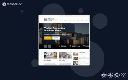 StructurePress PT - Business WordPress Theme
