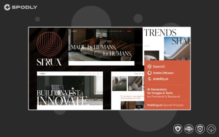 Strux - Architecture & Interior Design Structure WordPress Theme