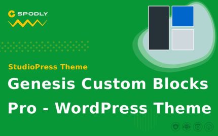 StudioPress - Genesis Custom Blocks Pro - WordPress Theme