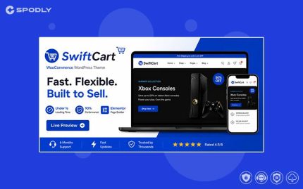 SwiftCart - Multipurpose WooCommerce WordPress Theme
