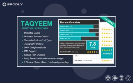Taqyeem - WordPress Review Plugin