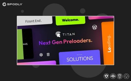 Titan Preloaders & Page Transitions WordPress Plugin
