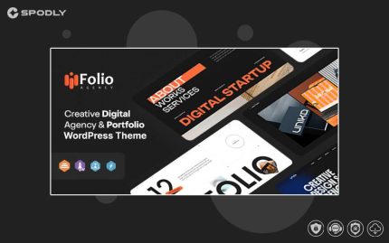 Uifolio - Elementor Creative Portfolio & Digital Agency WordPress Theme