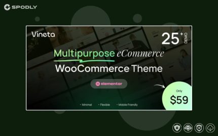 Vineta - Multipurpose WooCommerce WordPress Theme