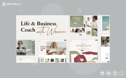 Warren - Life and Business Coach WordPress Theme