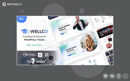 Wellco - Coaching & Online Courses WordPress Theme