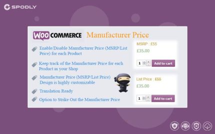 WooCommerce Manufacturer Price
