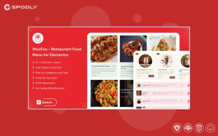 WooFoo - Restaurant Food Menu for Elementor