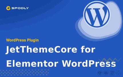 Wordpress Plugin JetThemeCore for Elementor WordPress