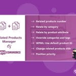 Related Products Manager for WooCommerce Pro