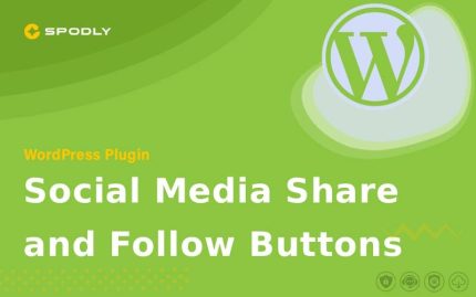 Wordpress Plugin Social Media Share and Follow Buttons