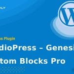 Wordpress Plugin StudioPress – Genesis Custom Blocks Pro