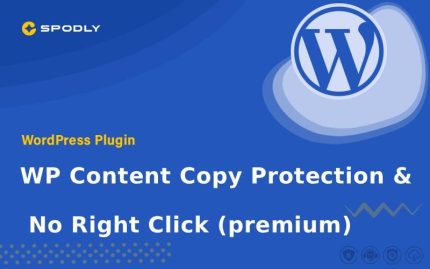 Wordpress Plugin WP Content Copy Protection & No Right Click (premium)