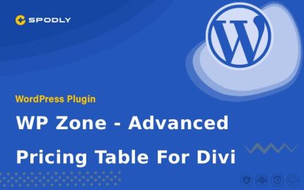 Wordpress Plugin WP Zone - Advanced Pricing Table For Divi