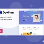 Devman - Personal Portfolio WordPress Theme