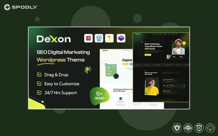Dexon - SEO & Digital Marketing WordPress Theme