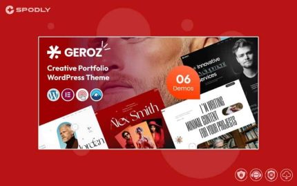 Geroz - Creative Portfolio & Digital Agency WordPress Theme