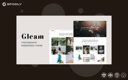 Gleam - Portfolio Photography WordPress Theme