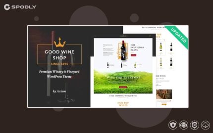 Good Wine | Vineyard & Winery Shop WordPress Theme