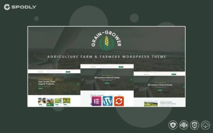 Graingrower – Agriculture Farming WordPress Theme
