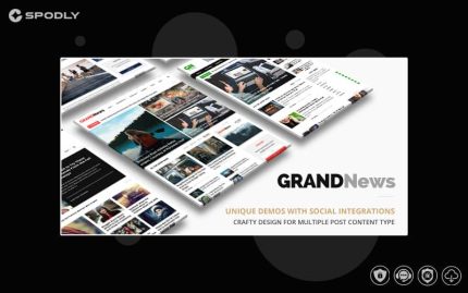 Grand News | Magazine Newspaper WordPress