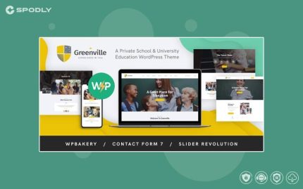 Greenville | Private School, College & University WordPress Theme