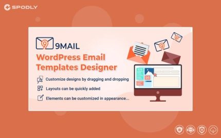 Wordpress plugin 9MAIL – WordPress Email Templates Designer