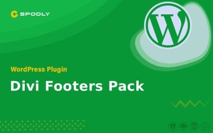 Wordpress plugin Divi Footers Pack