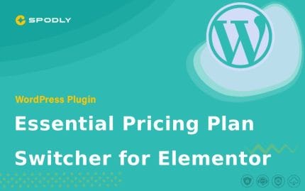 Wordpress plugin Essential Pricing Plan Switcher for Elementor